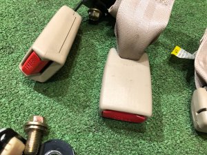 Ремни безопасности задние SUBARU LANCASTER OEM 64660AE000GE, 64660AE010GE BH9 1999 BEIGE 8L5