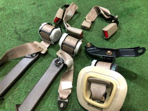 Ремни безопасности задние SUBARU LANCASTER OEM 64660AE000GE, 64660AE010GE BH9 1999 BEIGE 8L5