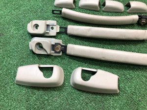 Ручки потолка крепления сетки SUBARU LANCASTER OEM 92043AE000GF, 92041AE020GF, 92041AE030GF BHE BH9 BH5 1999 BEIGE 8L5